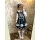 Miss Point Plaid Petal Rabbit Mini Sleeve One Piece(Reservation/2 Colours/Full Payment Without Shipping)